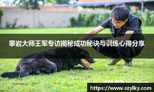攀岩大师王军专访揭秘成功秘诀与训练心得分享